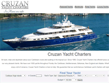 Tablet Screenshot of cruzan.com